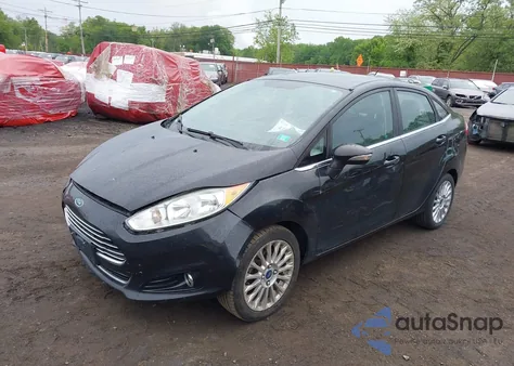 2014 Ford Fiesta Titanium from USA, damaged, VIN 3FADP4CJ6EM117097